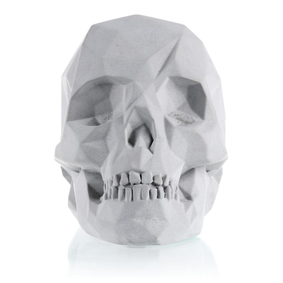 Podpórka do książek Skull Low-Poly Unpainted