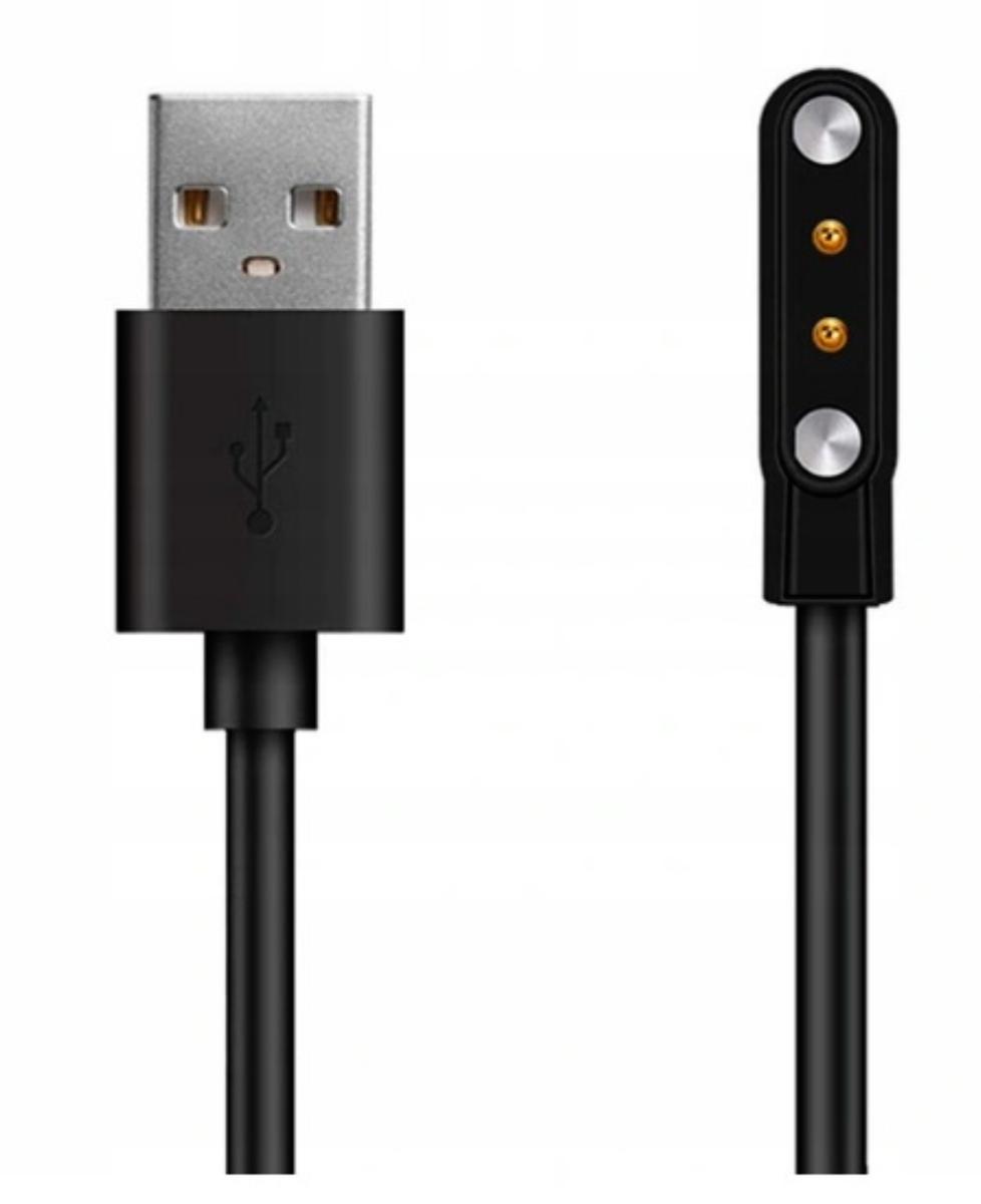 Ładowarka kabel 60 cm usb smartwach czarna nr. 2