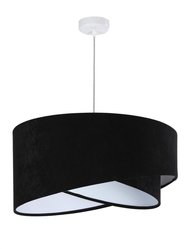 Lampa wisząca asymetryczna czarno-biała do salonu sypialni biura  - Miniaturka zdjęcia nr 1