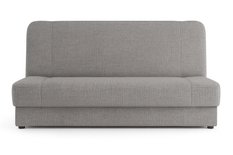 Wersalka DUO 188x85x90 cm kanapa rozkładana z funkcją spania i pojemnikiem szara - Miniaturka zdjęcia nr 2