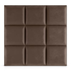 Panele tapicerowane 40x40 cm na ścianę kwadrat brązowy - Miniaturka zdjęcia nr 4