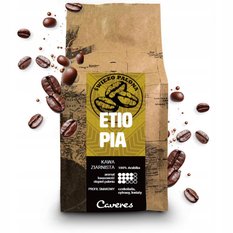 Caveres ETIOPIA Kawa ziarnista 250G - Miniaturka zdjęcia nr 1