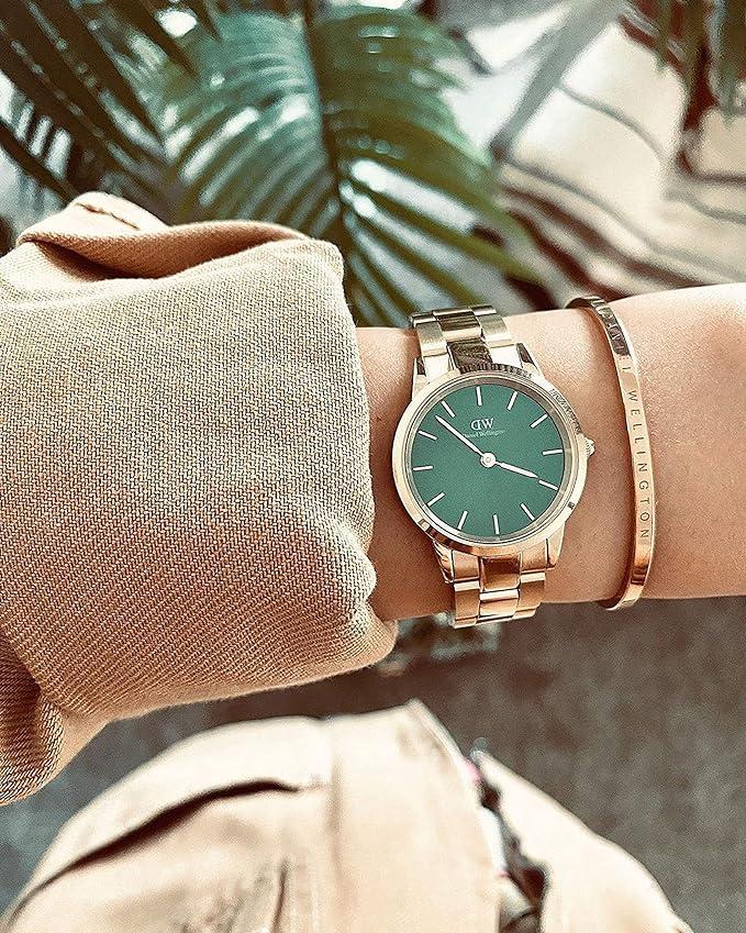 ZEGAREK DAMSKI DANIEL WELLINGTON DW00100419 Iconic Emerald 36mm + BOX nr. 6