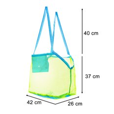 Torba plażowa siatka zakupy zabawki  XXL - Miniaturka zdjęcia nr 10