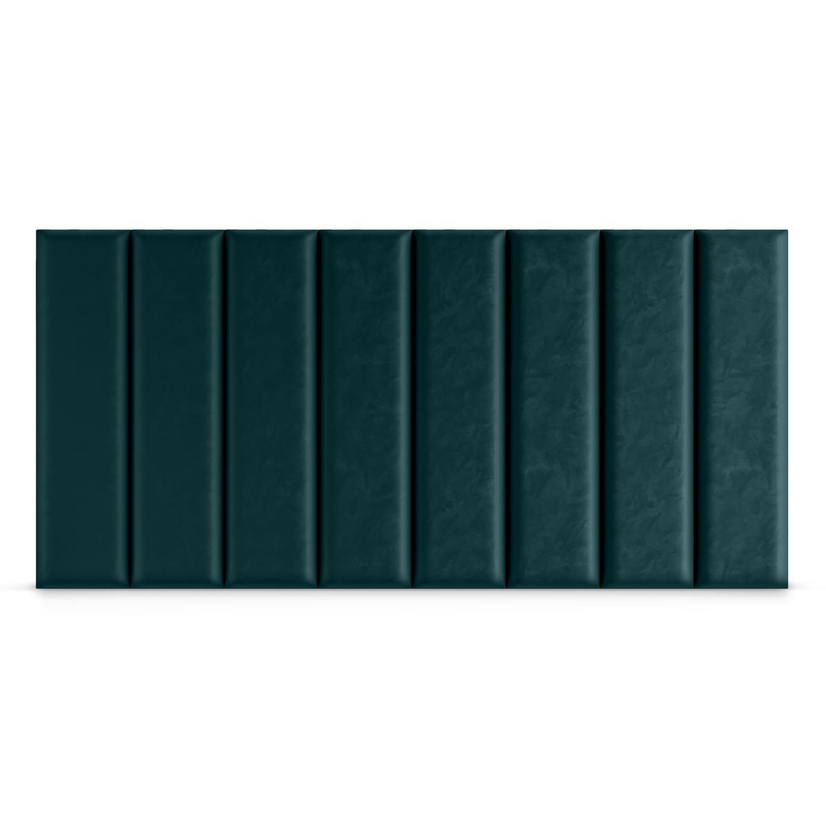  Panele tapicerowane 60x15 cm na ścianę prostokąt turkusowy nr. 4