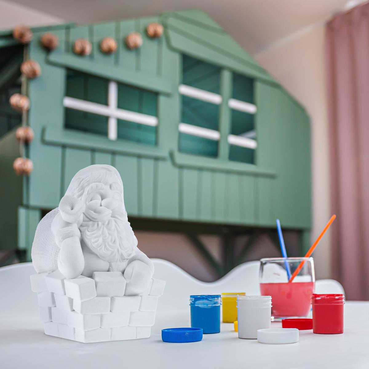 Kolorowanka 3D Funny Santa nr. 5