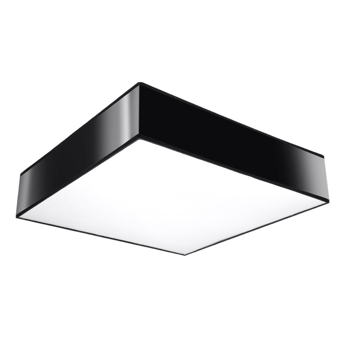 Plafon HORUS 55 czarny 11x55x55cm E27 nowoczesna lampa do salonu nr. 1