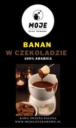 Kawa smakowa Banan w czekoladzie 250g ziarnista - Miniaturka zdjęcia nr 1