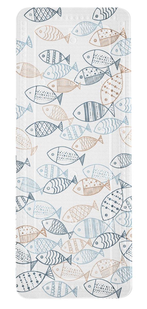 Mata bezpieczeństwa do wanny 36x92 cm multicolor Kleine Wolke Sardinas do łazienki