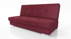 Wersalka Axel 90x195x91 cm do sypialni tkanina obiciowa SAVANA BORDEAUX bordowy - Miniaturka zdjęcia nr 1