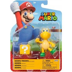 ORYGINALNA RUCHOMA FIGURKA KOOPA TROOPA + ? BLOCK SUPER MARIO JAKKS PACIFIC  - Miniaturka zdjęcia nr 1