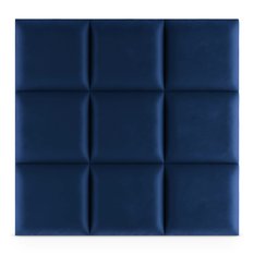 Panele tapicerowane 50x50 cm na ścianę magic velvet granatowy - Miniaturka zdjęcia nr 4