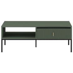 Stolik kawowy Maggiore 104,2 cm smoke green zielony czarny złoty - Miniaturka zdjęcia nr 6