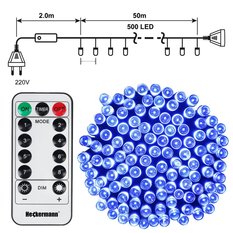 Lampki świąteczne Heckermann CL-LHL-50 500LED Cool - Miniaturka zdjęcia nr 3