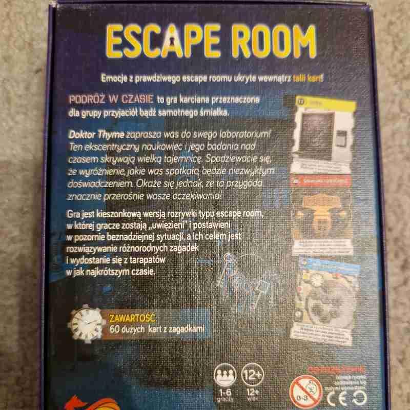 Gra planszowa Escape Room Podróż w czasie-thumbnail}