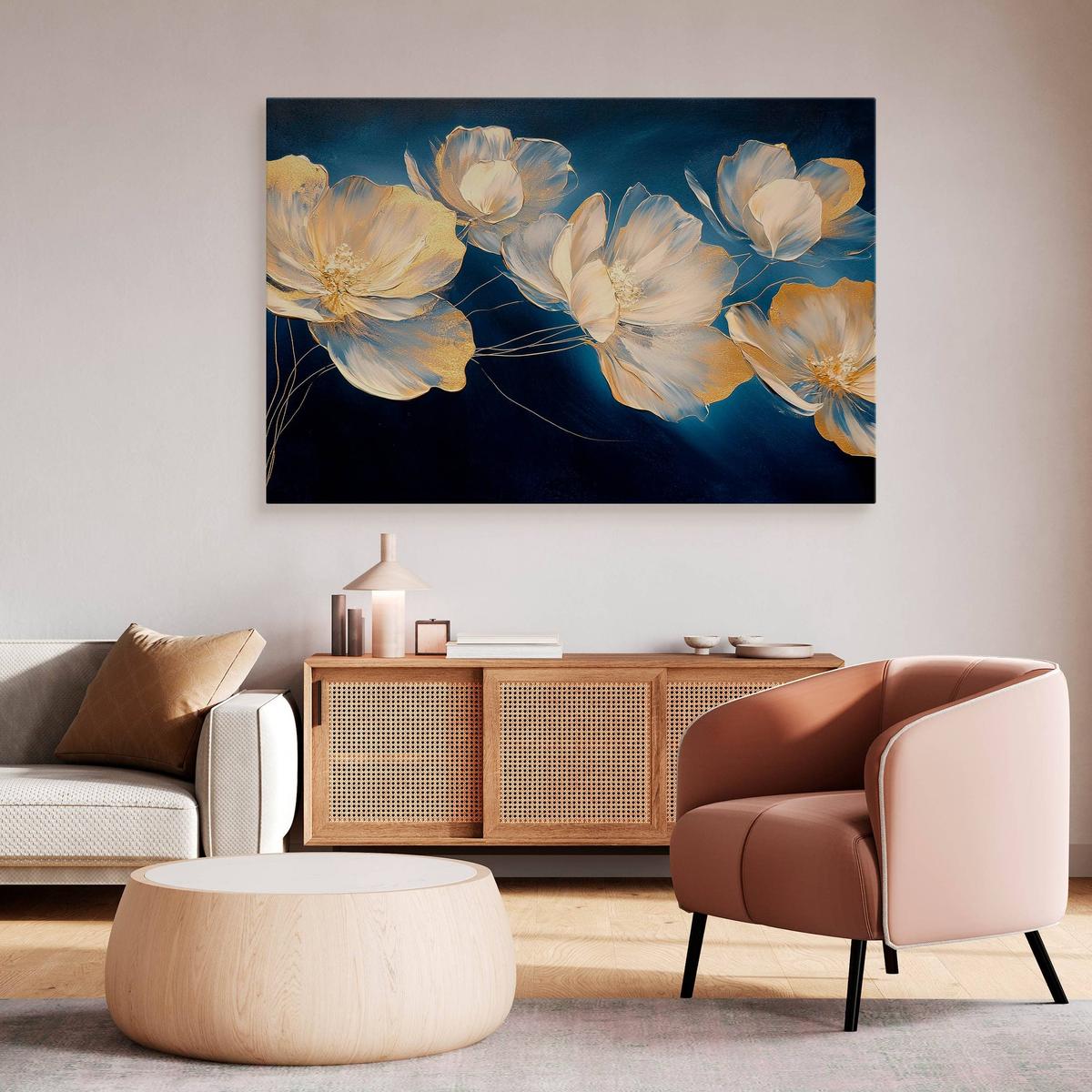 Obraz Na Płótnie Kwiaty Ekskluzywne Natura 90x60 Do Sypialni nr. 6
