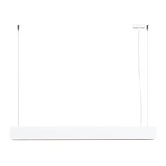 Lampa wisząca SPARK biała 120x8x100cm nowoczesna G13 do salonu - Miniaturka zdjęcia nr 1