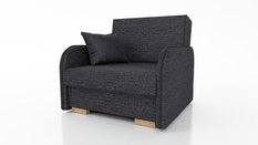 Sofa Gold 98x100x90 cm z funkcją spania do salonu rzokładana berlin szary - Miniaturka zdjęcia nr 1