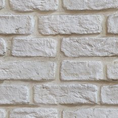 Tapeta W Rolce Białe Postarzane CEGŁY Mur Wzór 3D  - Miniaturka zdjęcia nr 6