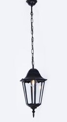 Lampa ogrodowa wisząca K-5006H LOZANA 22x92x40 cm do ogrodu czarny - Miniaturka zdjęcia nr 6