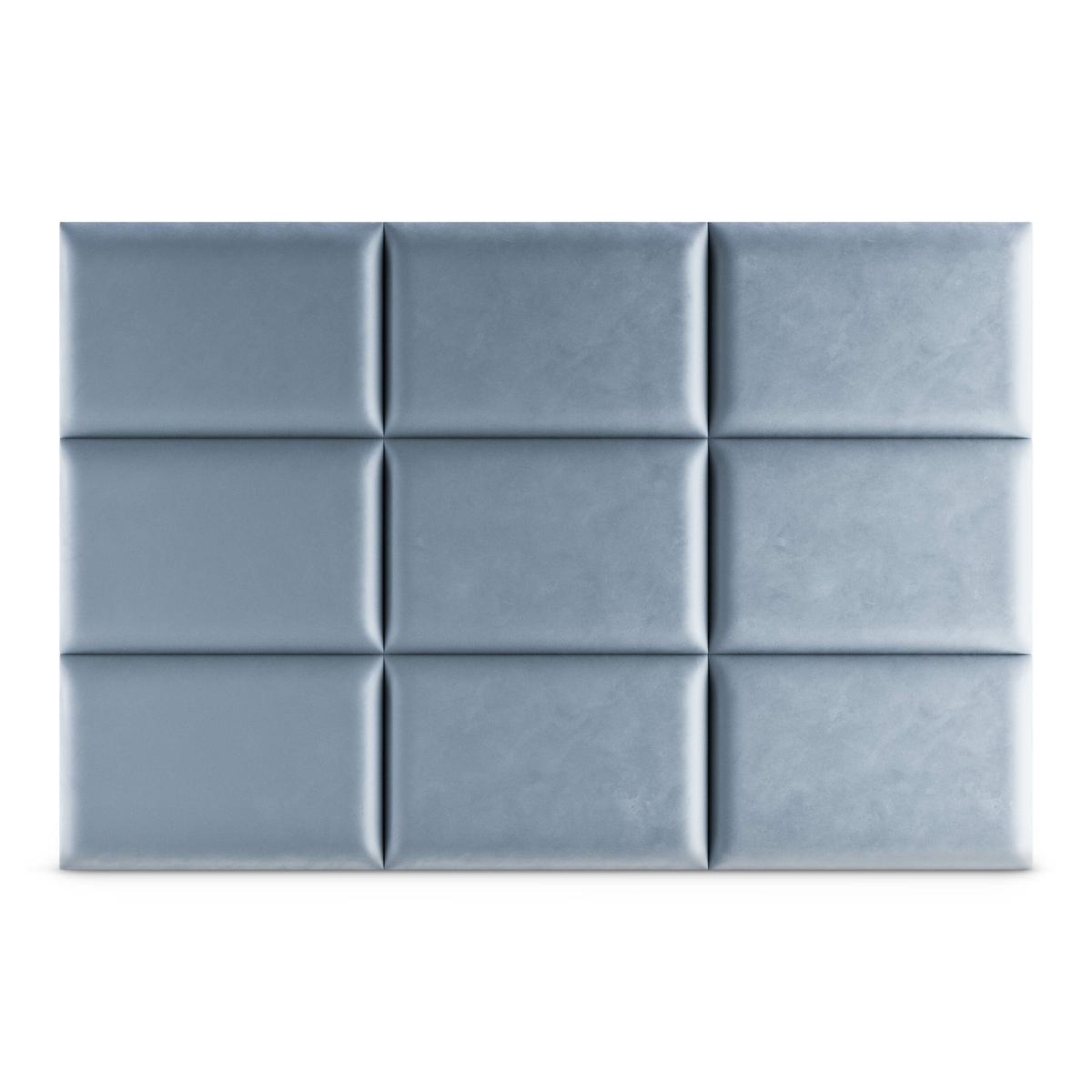 Panele tapicerowane 50x40 na ścianę magic velvet błękitny nr. 4