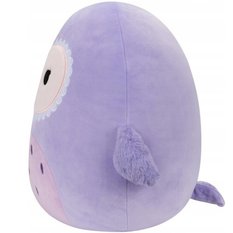 MIĘKKA MASKOTKA PLUSZOWA PLUSZAK FIOLETOWA SOWA SCARLITO 20cm dla dziecka SQUISHMALLOWS  - Miniaturka zdjęcia nr 3