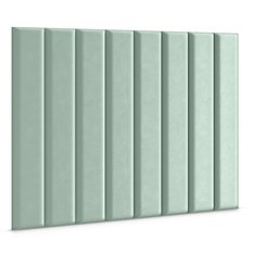 Panele tapicerowane 100x20 na ścianę wezgłowie miętowy - Miniaturka zdjęcia nr 3