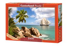 CASTORLAND Puzzle układanka 1500 elementów Sailing in Paradise - Żeglowanie w raju 68x47cm - Miniaturka zdjęcia nr 3