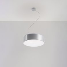 Lampa wisząca ARENA 35 szara 111x35x35cm nowoczesna E27 do salonu - Miniaturka zdjęcia nr 2