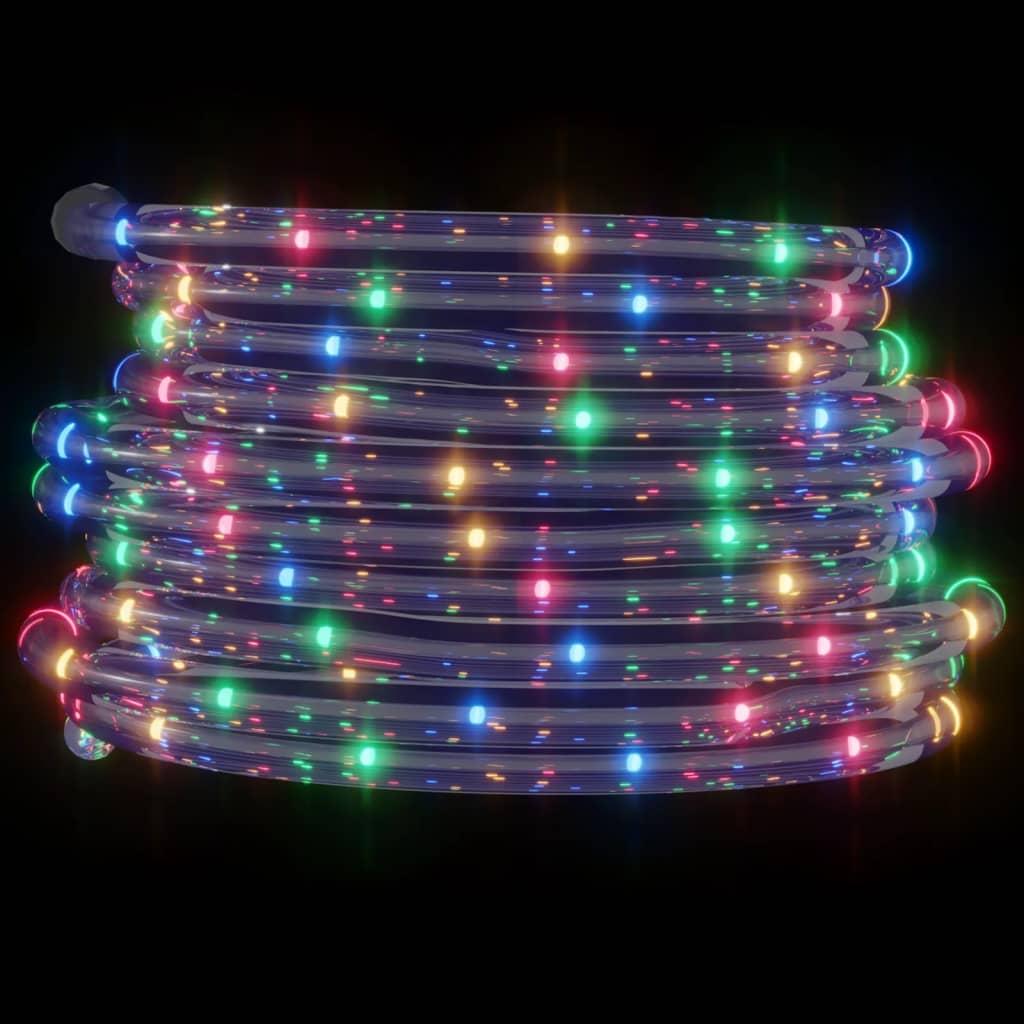  Wąż świetlny, 240 LED, wielokolorowy, 10 m, PVC nr. 3