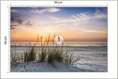 Fototapeta Plaża MORZE Zachód Słońca 3D Pejzaż Krajobraz Natury - Miniaturka zdjęcia nr 2