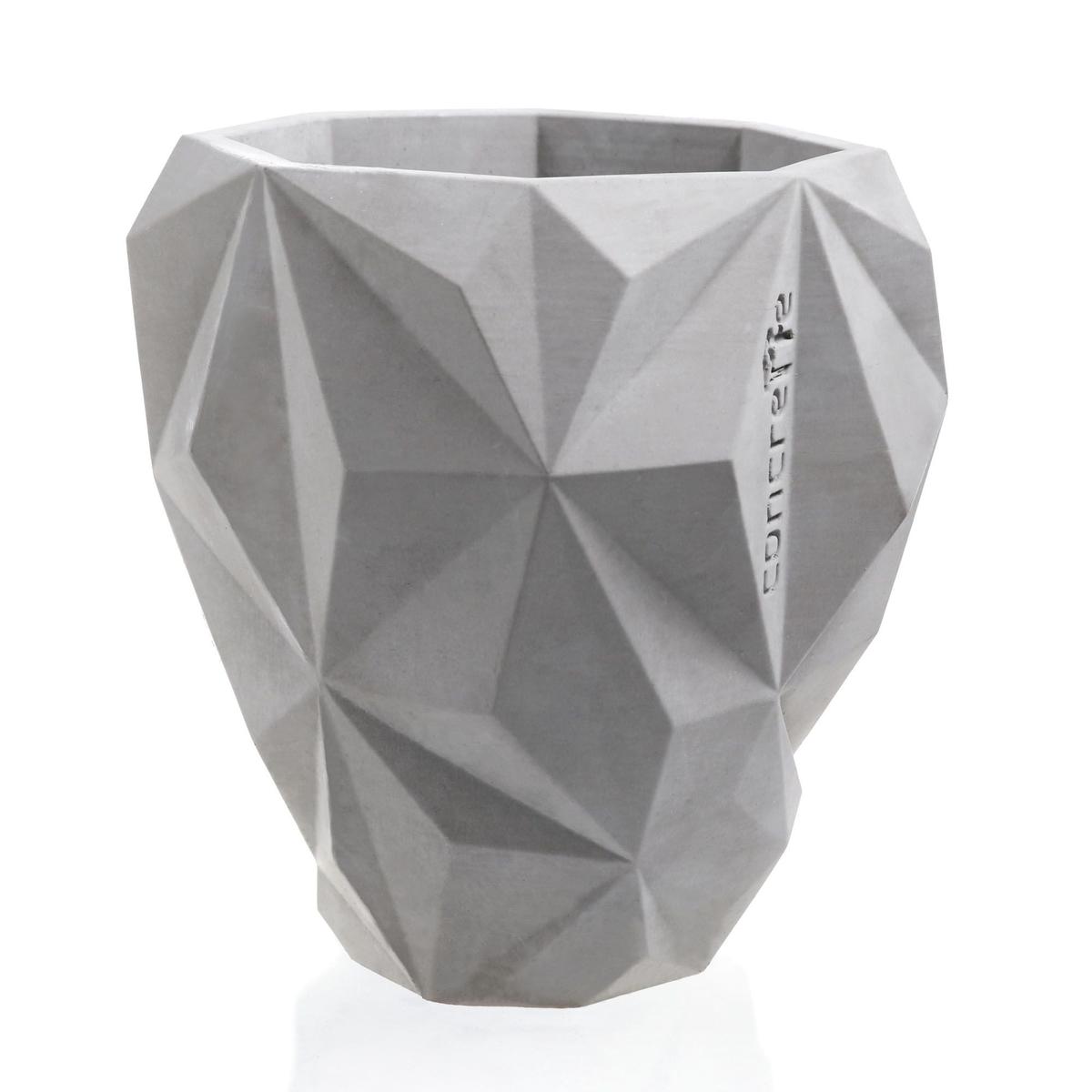 Donica Geometric Unpainted 19 cm nr. 2