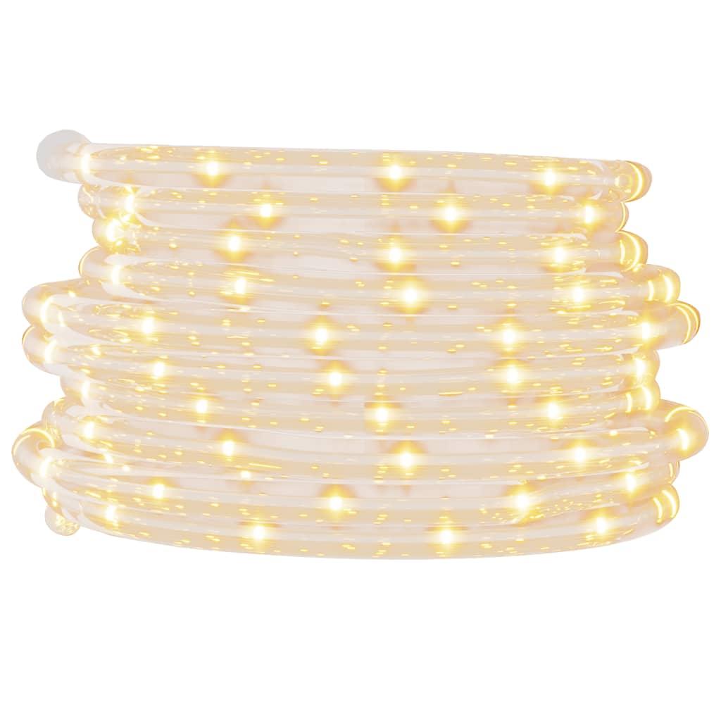 vidaXL Wąż świetlny, 240 LED, ciepła biel, 10 m, PVC nr. 1