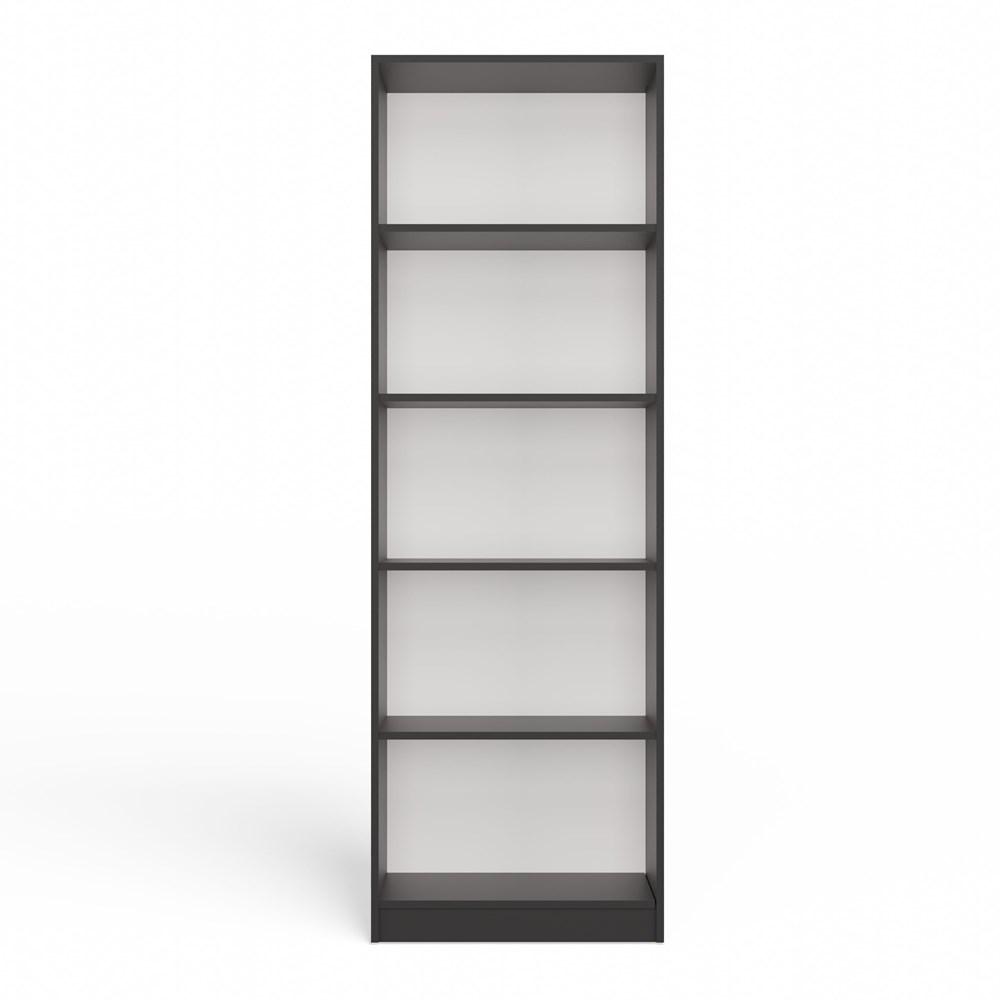 Regał Onyx 182x60x30 cm do sypialni salonu biura antracyt nr. 7