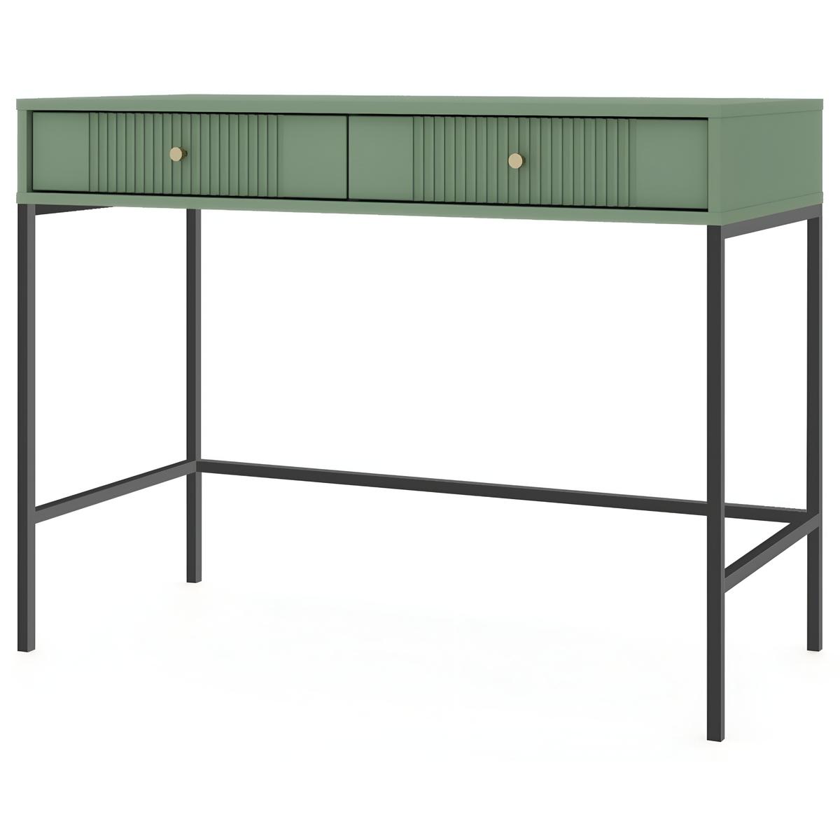 Toaletk Iseo 104 cm do sypialni garderoby smoke green zielony czarny nr. 3