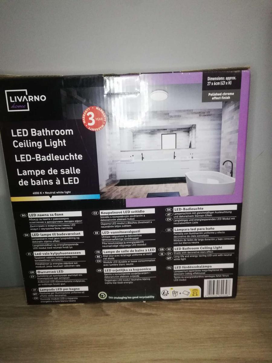 Lampa sufitowa LED 27cm nr. 2