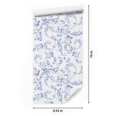 Tapeta Ornamentowa roślinność, dekoracja w stylu florystycznym - Miniaturka zdjęcia nr 2
