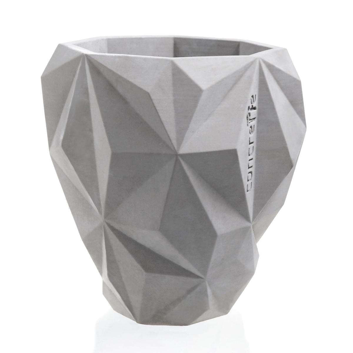 Donica Geometric Unpainted 13 cm