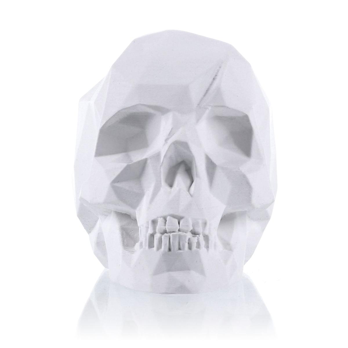 Kolorowanka 3D Skull Low-Poly Set of 2 nr. 3