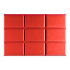  Panele tapicerowane 60x40 cm na ścianę magic velvet czerwony - Miniaturka zdjęcia nr 4