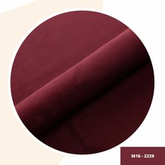 Panele tapicerowane 60x40 cm na ścianę magic velvet bordowy - Miniaturka zdjęcia nr 6