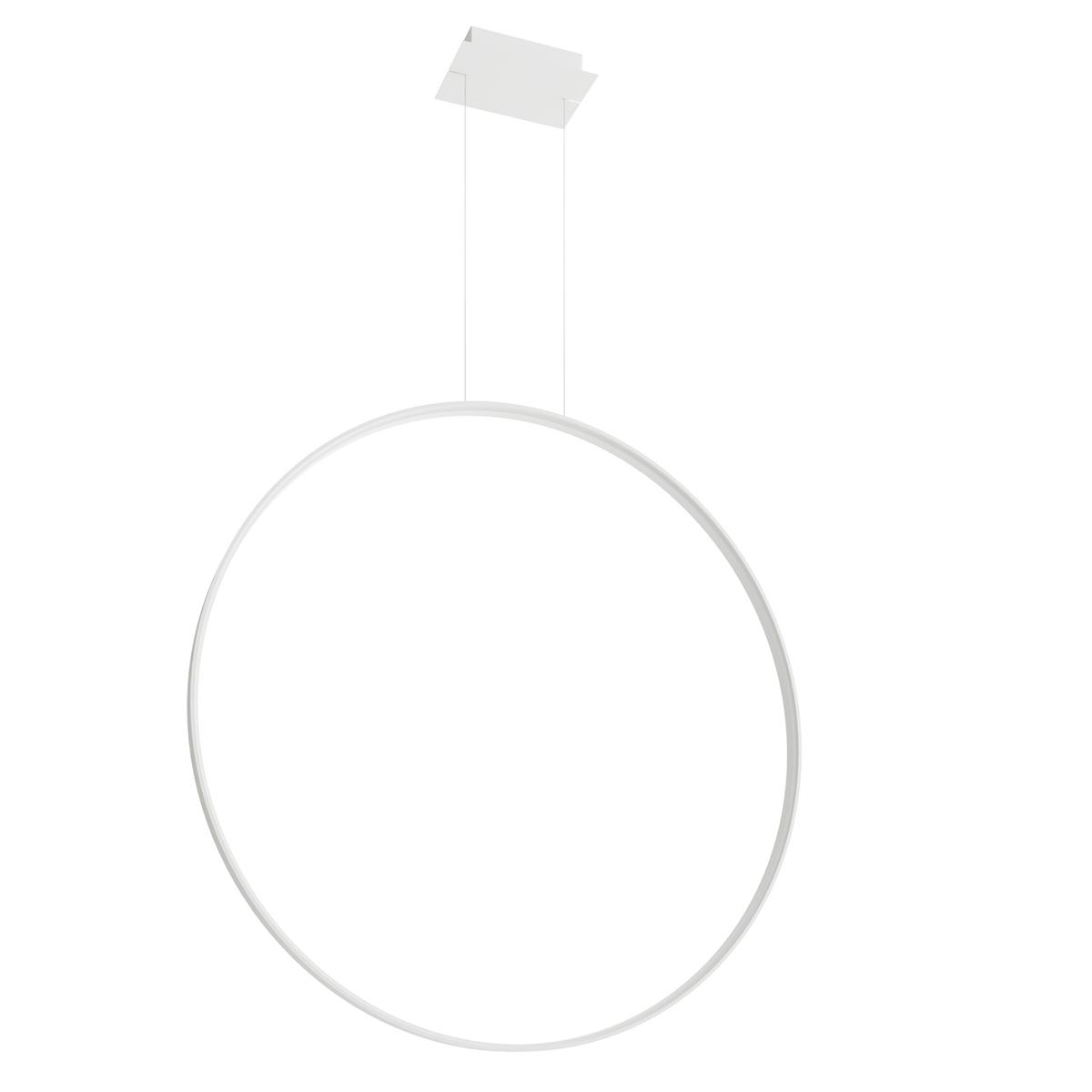 Lampa wisząca RIO 110 biały LED 3000K 150x16x110cm do salonu