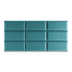 Panele tapicerowane 50x30 na ścianę magic velvet morski - Miniaturka zdjęcia nr 4
