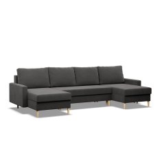 Narożnik Sofa Kanapa typ U Blank szary - Miniaturka zdjęcia nr 1