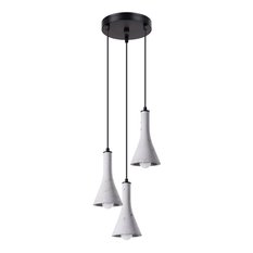 Lampa wisząca REA 3P beton 115x27x27cm nowoczesna E14 do salonu - Miniaturka zdjęcia nr 1