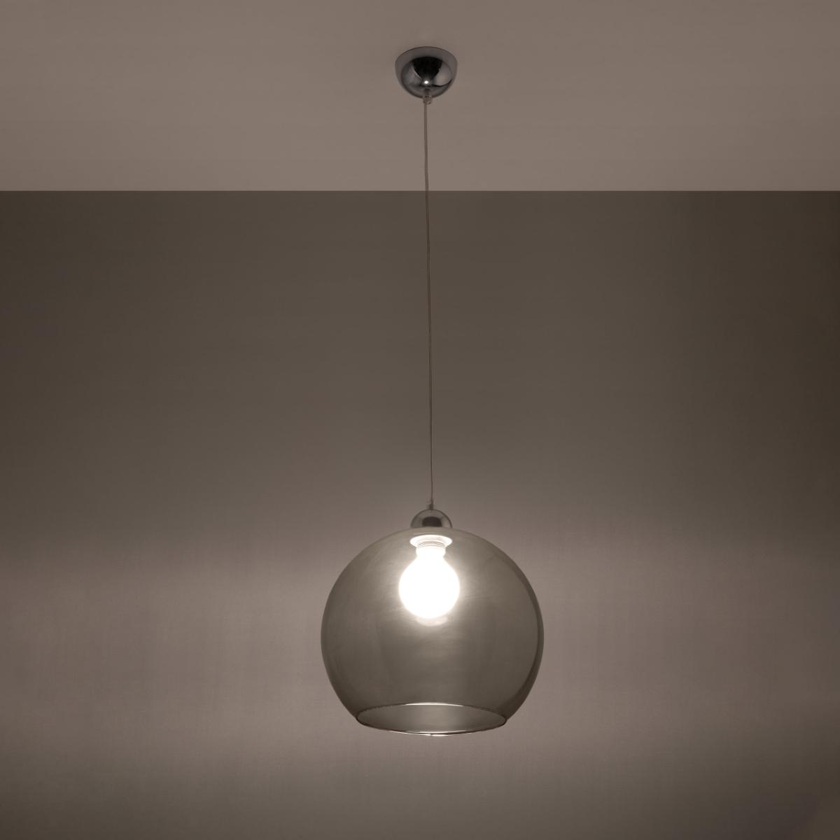 Lampa wisząca BALL grafit 120x30x30cm nowoczesna E27 do salonu nr. 3