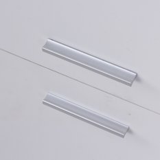 Słupek łazienkowy z dostawą najtaniej LUBA 1K DD 174x60x30 cm szafka łazienkowa kosz na pranie regał biały mat - Miniaturka zdjęcia nr 8