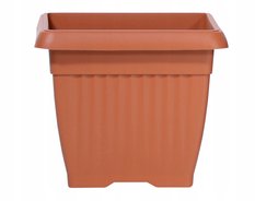 Doniczka kwadratowa Terra DKWT37 + podstawka 25.2l - Miniaturka zdjęcia nr 3