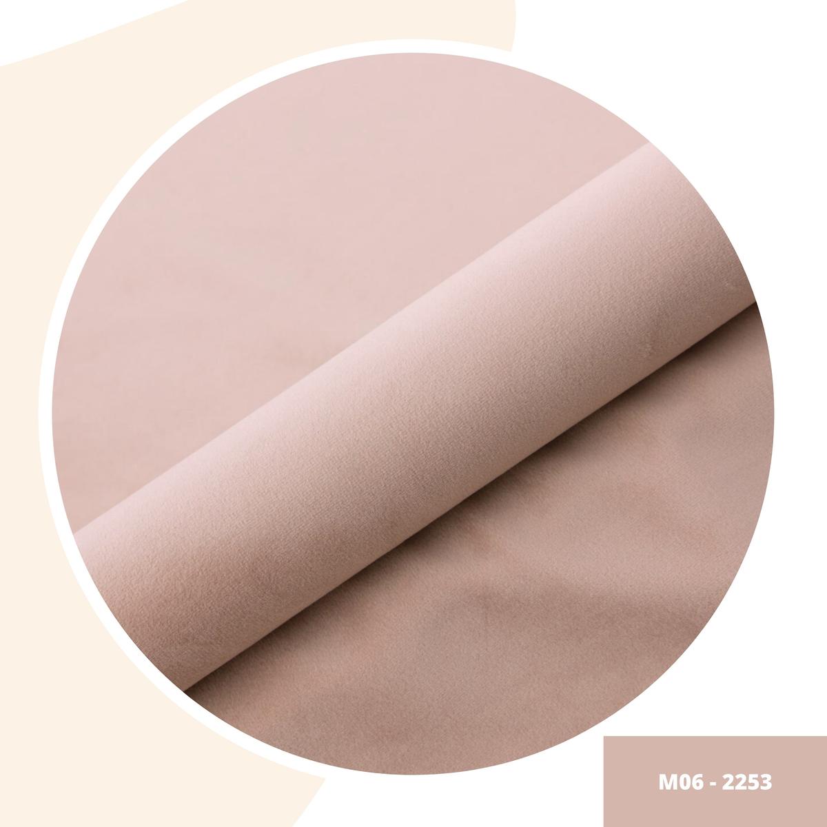 Panele tapicerowane 30x60 cm na ścianę płotek pudrowy róż magic velvet nr. 6