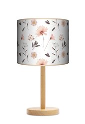 Lampa stołowa duża - Pastelowe kwiatki  - Miniaturka zdjęcia nr 3